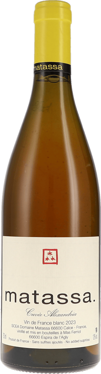Matassa | Roussillon | Cuvée Alexandria VdF blanc | 2023 | 750ml