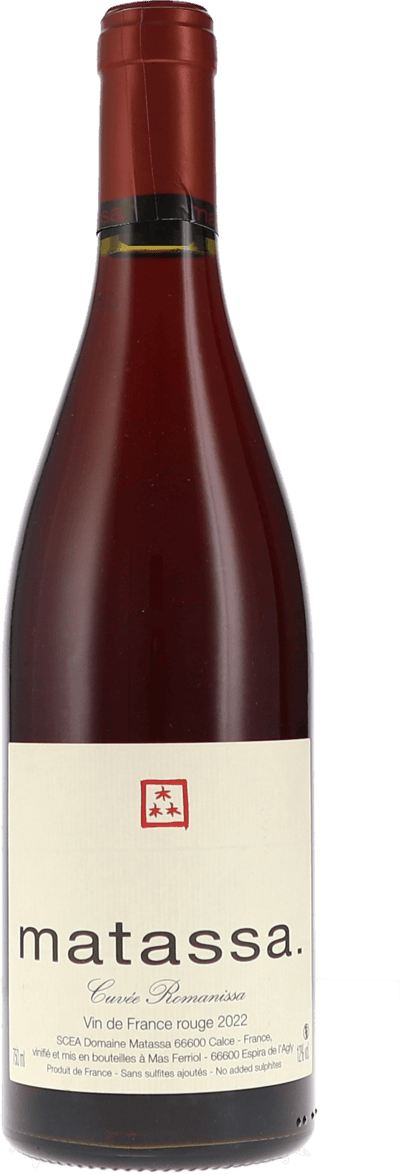 Matassa | Roussillon | Cuvée Romanissa VdF rouge | 2022 | 750ml