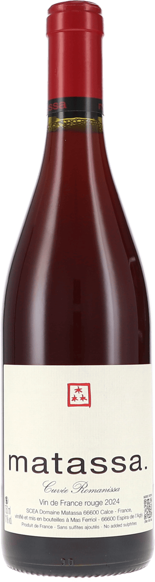 Matassa | Roussillon | Cuvée Romanissa VdF rouge | 2024 | 750ml