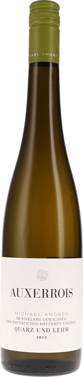 Michael Andres | Pfalz | Auxerrois, Quarz und Lehm | 2025 | 750ml | bio