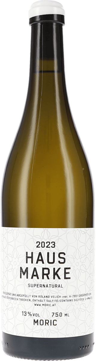 Moric | Burgenland/Neusiedlersee | Hausmarke Supernatural weiss | 2023 | 750ml