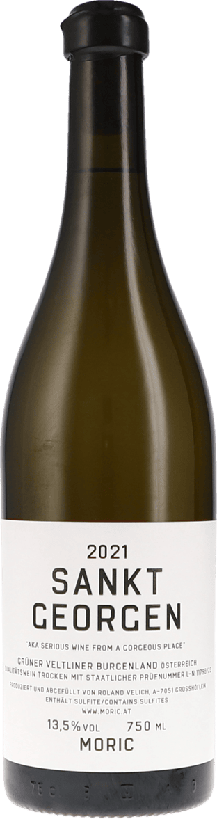 Moric | Burgenland/Neusiedlersee | Sankt Georgen “Aka Serious wine from a Gorgeous place” | 2021 | 750ml