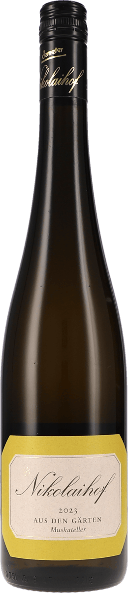 Nikolaihof | Wachau | Aus den Gärten, Gelber Muskateller trocken | 2023 | 750ml | bio