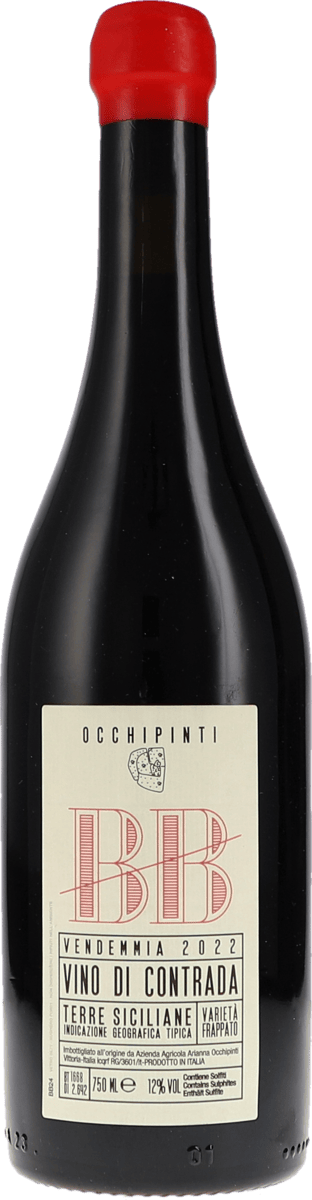 Occhipinti | Sizilien | “BB” Bombolieri Vino di Contrada IGT Sicilia | 2022 | 750ml | bio