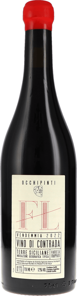 Occhipinti | Sizilien | “FL” Fossa di Lupo Vino di Contrada IGT Sicilia | 2022 | 750ml | bio