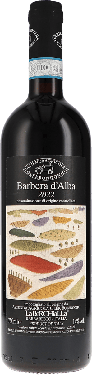 Olek Bondonio | Piemonte | Barbera d’Alba DOC | 2022 | 750ml