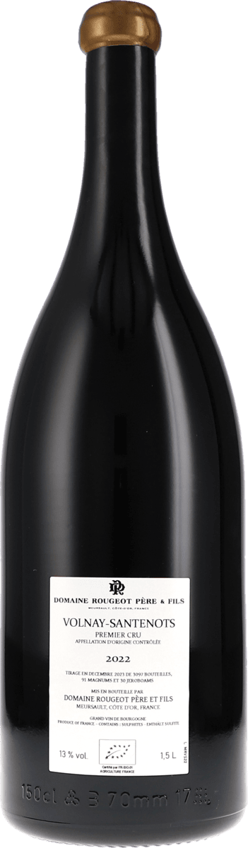 Rougeot Père & Fils Volnay-Santenots Premier Cru 2022, 1500ml Flasche, Foto 2