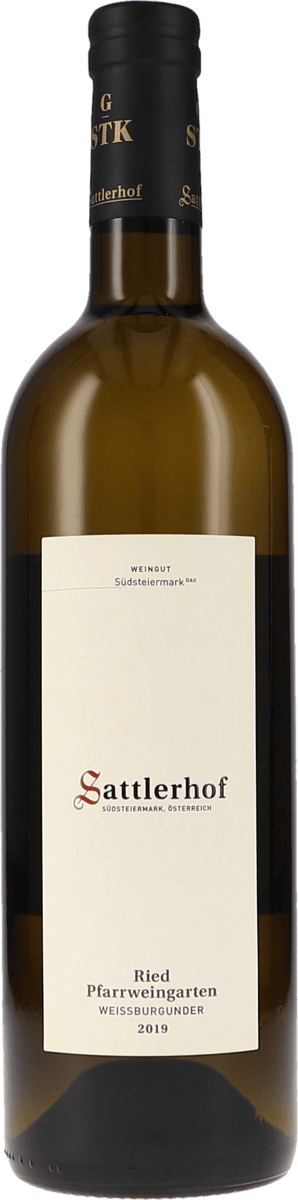 Sattlerhof | Südsteiermark | Ried Pfarrweingarten Weissburgunder DAC | 2019 | 750ml | bio