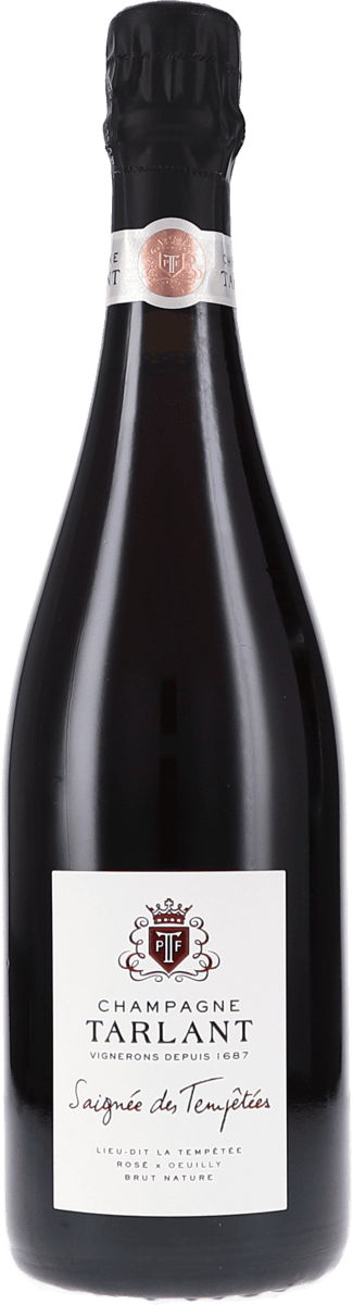 Tarlant | Champagne | Saignée des Tempêtées, Rosé de Saignée, Brut Nature | 2018 | 750ml