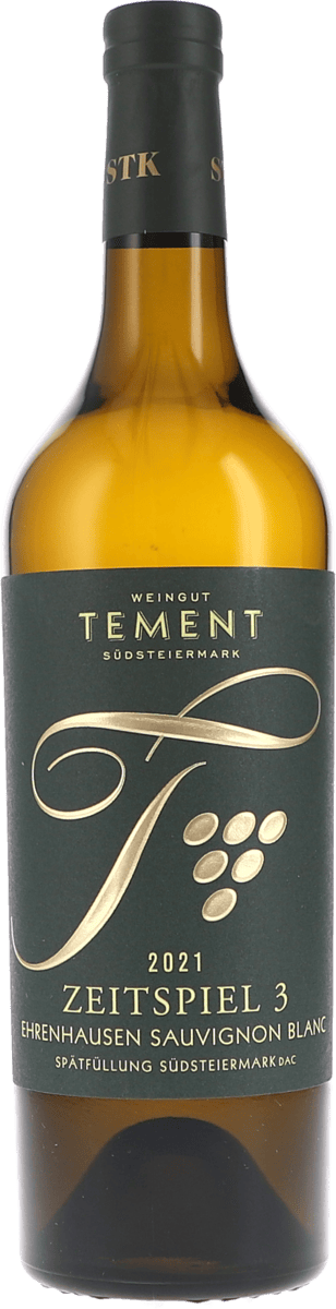 Tement | Südsteiermark | Ehrenhausen Sauvignon Blanc “Zeitspiel 3” Spätfüllung | 2021 | 750ml | bio
