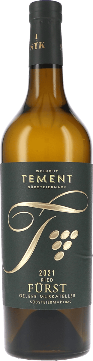 Tement | Südsteiermark | Gelber Muskateller Ried Fürst 1.STK Lage | 2021 | 750ml | bio