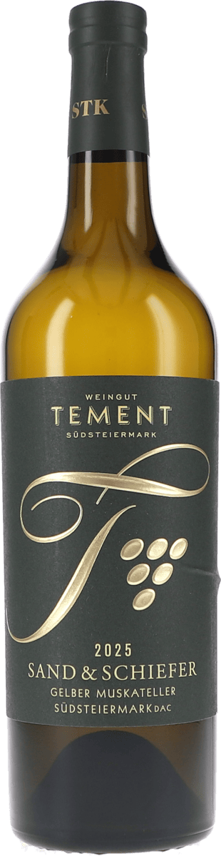 Tement | Südsteiermark | Gelber Muskateller “Sand & Schiefer” Südsteiermark DAC | 2025 | 750ml | bio