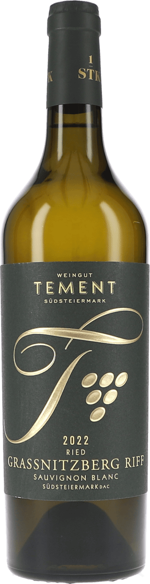 Tement | Südsteiermark | Ried Grassnitzberg Riff Sauvignon Blanc, Erste STK Lage | 2022 | 750ml | bio