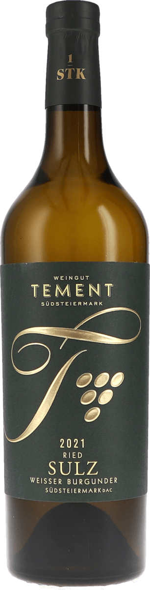 Tement | Südsteiermark | Ried Sulz Weisser Burgunder, Erste STK Lage | 2021 | 750ml | bio