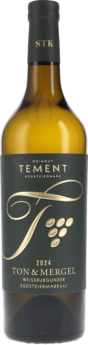 Tement | Südsteiermark | Weissburgunder “Ton & Mergel”, Südsteiermark DAC | 2024 | 750ml | bio
