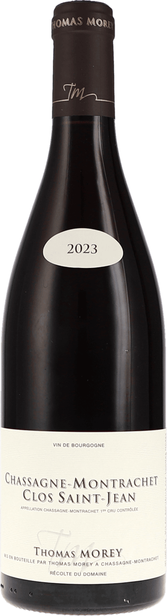 Thomas Morey | Burgund | Chassagne-Montrachet 1er Cru rouge Clos Saint-Jean AOC | 2023 | 750ml