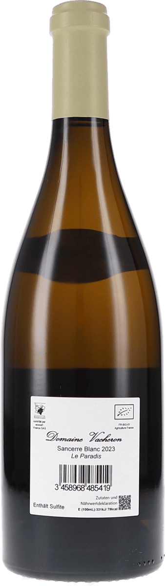 Vacheron Sancerre blanc "Le Paradis" 2023, 750ml Foto 2