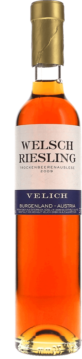 Velich | Burgenland/Neusiedlersee | Welschriesling Trockenbeerenauslese | 2009 | 375ml