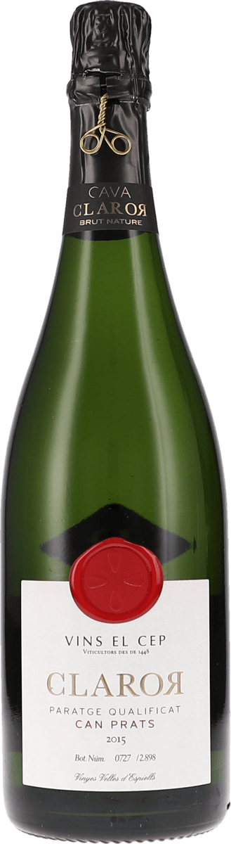 Vins El Cep | Cava | CLAROR Can Prats, Brut Nature | 2015 | 750ml | bio