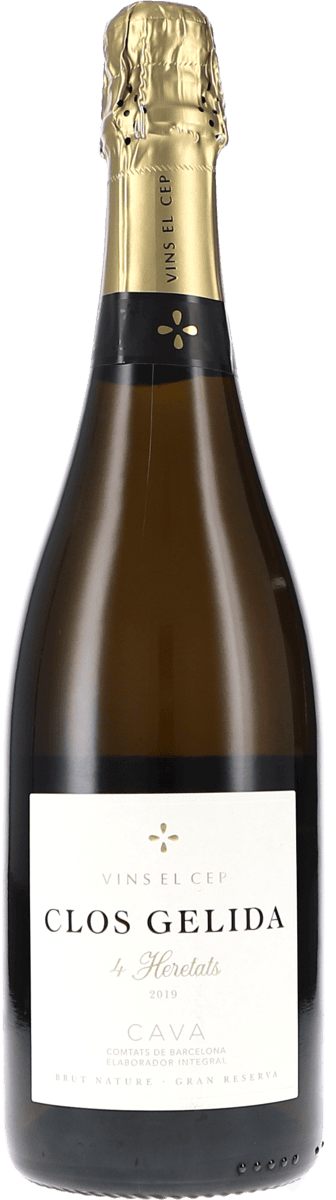 Vins El Cep | Cava | Clos Gelida 4 Heretats, Brut Nature Gran Reserva | 2019 | 750ml | bio