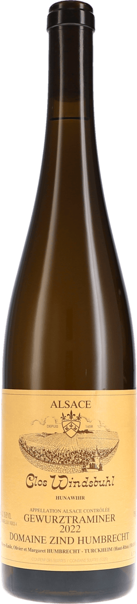 Zind-Humbrecht | Alsace | Gewürztraminer Clos Windsbuhl | 2022 | 750ml | bio