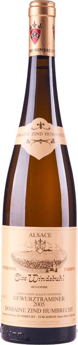 Zind-Humbrecht | Elsass | Gewürztraminer Clos Windsbuhl, Vendanges Tardives | 2005 | 750ml