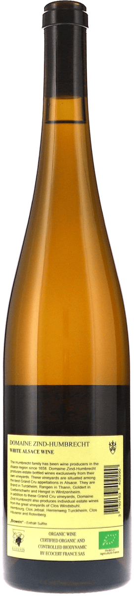 Zind-Humbrecht Gewürztraminer Hengst Grand Cru 2021, 750ml Flasche, Foto 2
