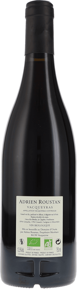 d'Ouréa Vacqueyras rouge 2021 750ml Foto 2