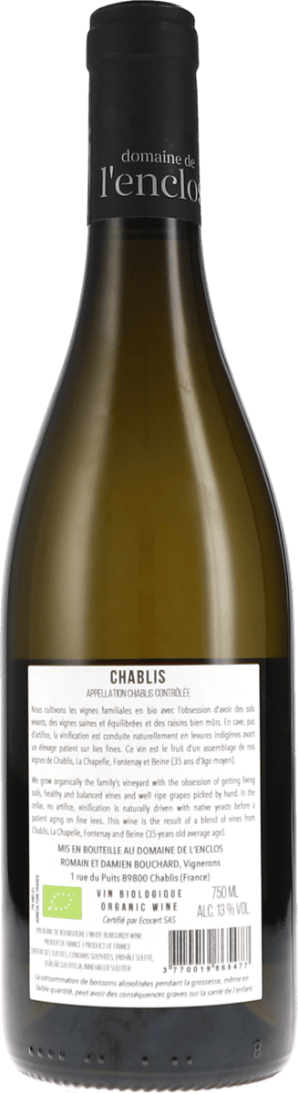 de l'Enclos Chablis 2023 750ml Foto 2