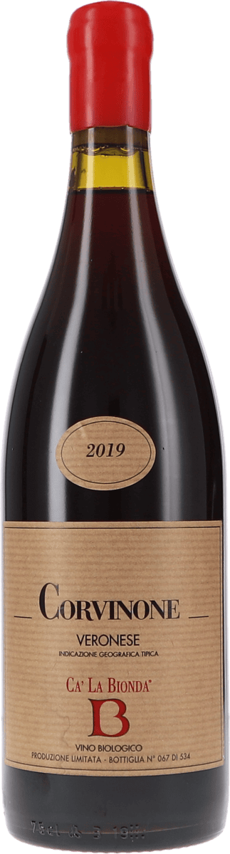 Ca’ La Bionda | Veneto | Corvinone IGT | 2019 | 750ml | bio
