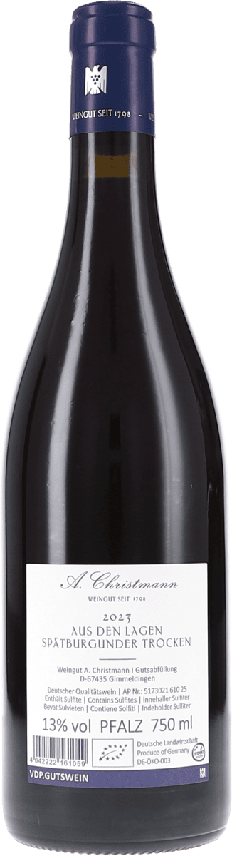 Christmann Spätburgunder Aus den Lagen 2023, 750ml bottle, photo 2