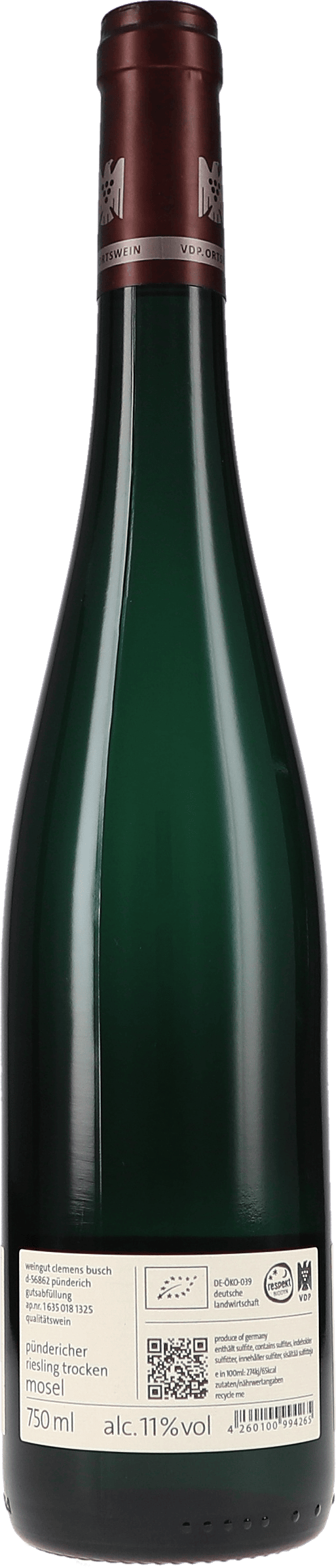 Clemens Busch | Mosel | Riesling "vom roten Schiefer" | 2024 | 750ml | bio – Bild 2