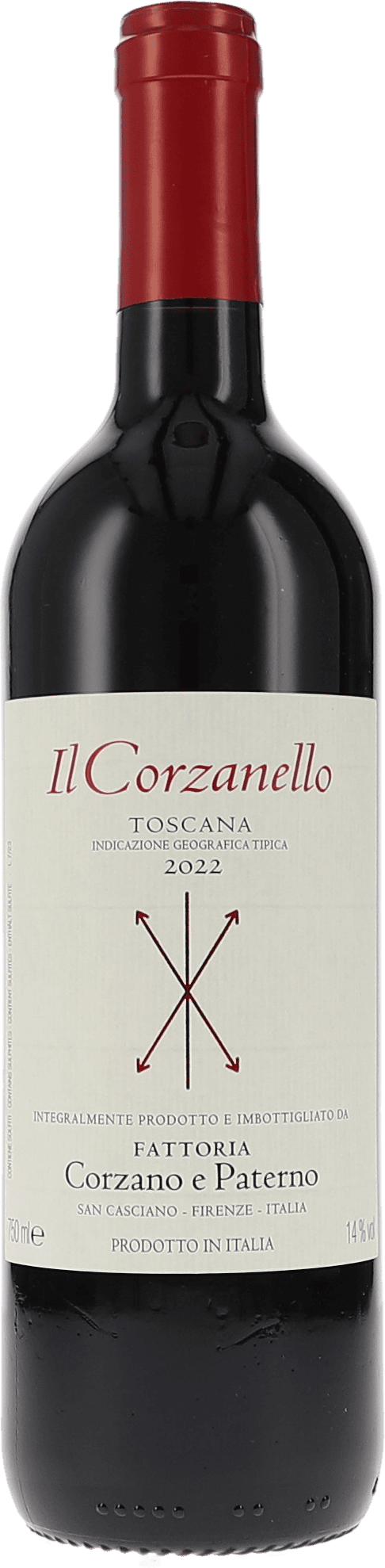 Corzano e Paterno | Tuscany | Il Corzanello Rosso IGT | 2025 | 750ml | bio