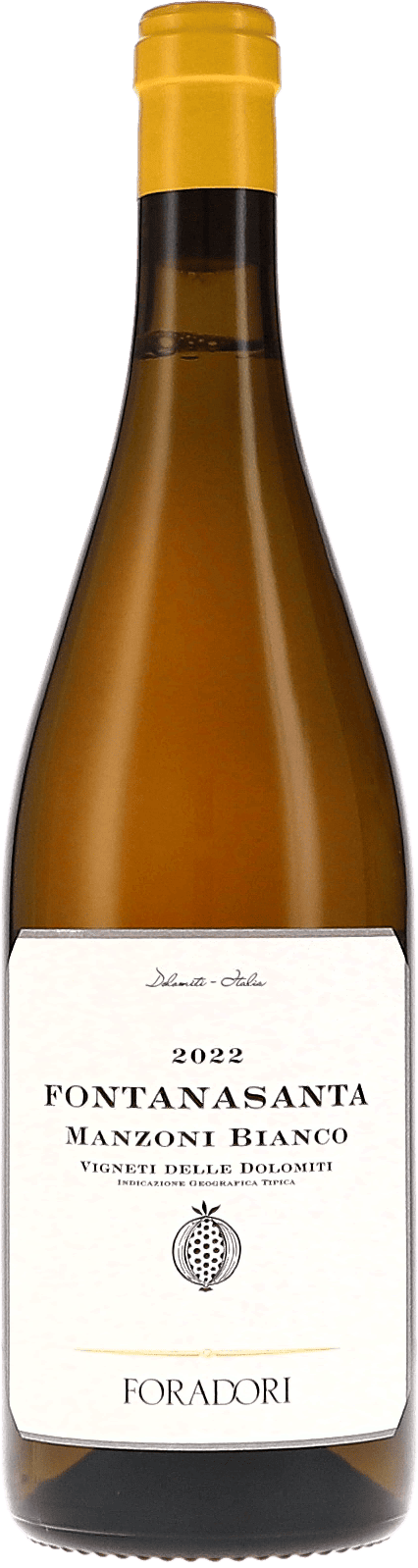 Foradori | Trentino | Fontanasanta Manzoni Bianco Vigneti delle Dolomiti IGT | 2025 | 750ml | bio
