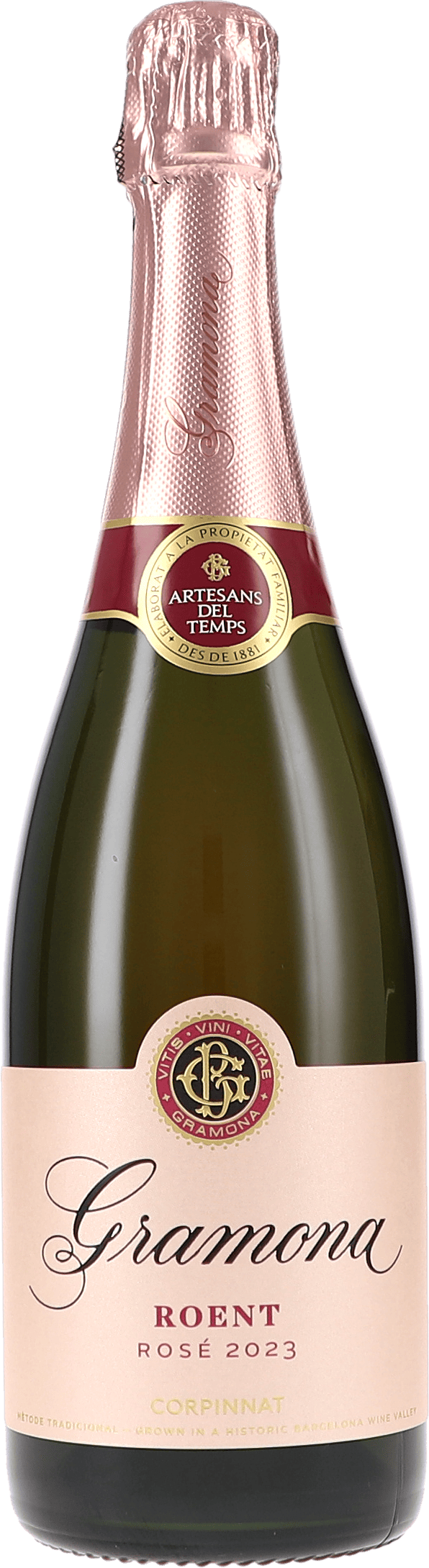 Gramona | Cava | Roent Rosé Brut | 2023 | 750ml | bio