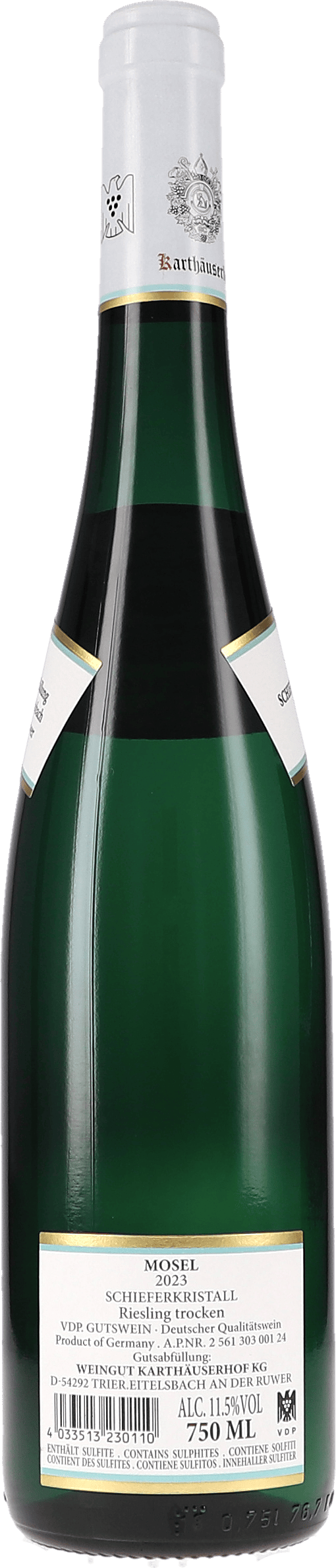 Karthäuserhof Riesling Schieferkristall 2023, 750ml bottle, photo 2