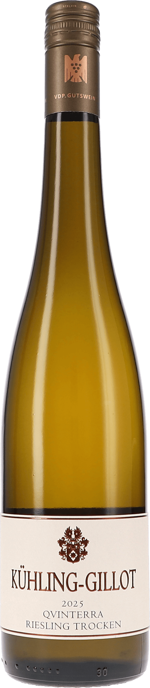 Kühling-Gillot | Rheinhessen | Qvinterra Riesling trocken | 2025 | 750ml | bio