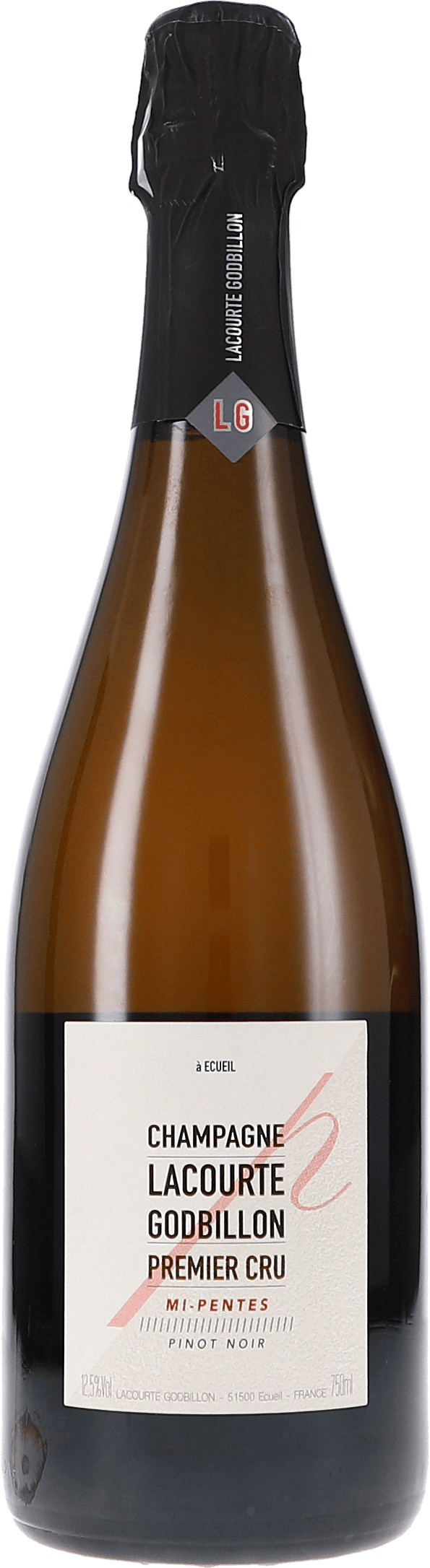 Lacourte-Godbillon | Champagne | Mi-Pentes, Premier Cru Brut Nature L2022+Réserve | NV | 750ml | bio