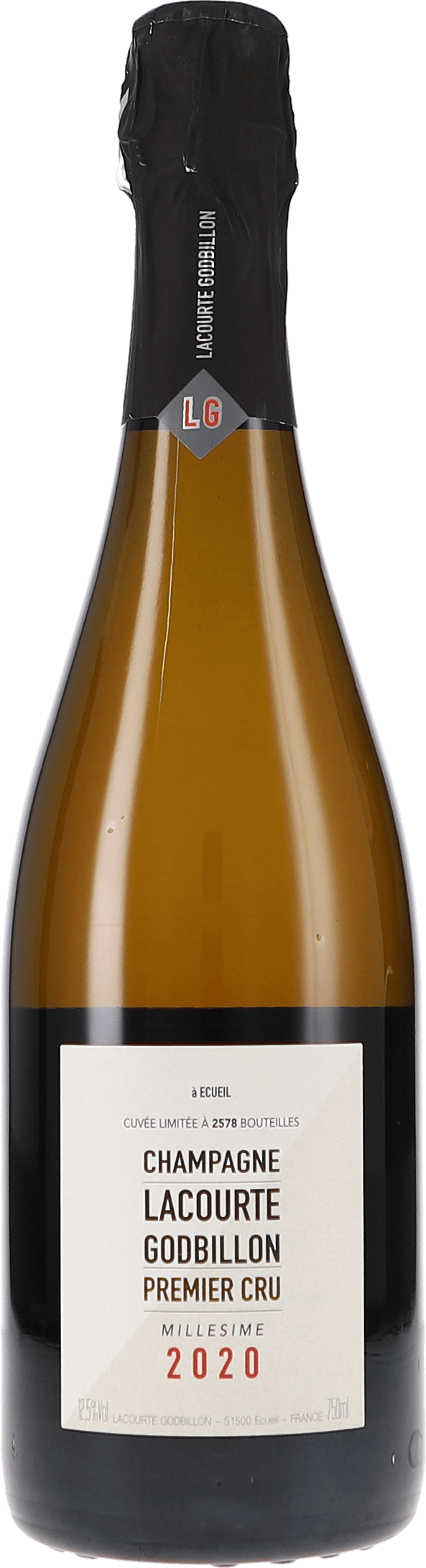 Lacourte-Godbillon | Champagne | Millesime 2020, Premier Cru Extra Brut | 2020 | 750ml | bio