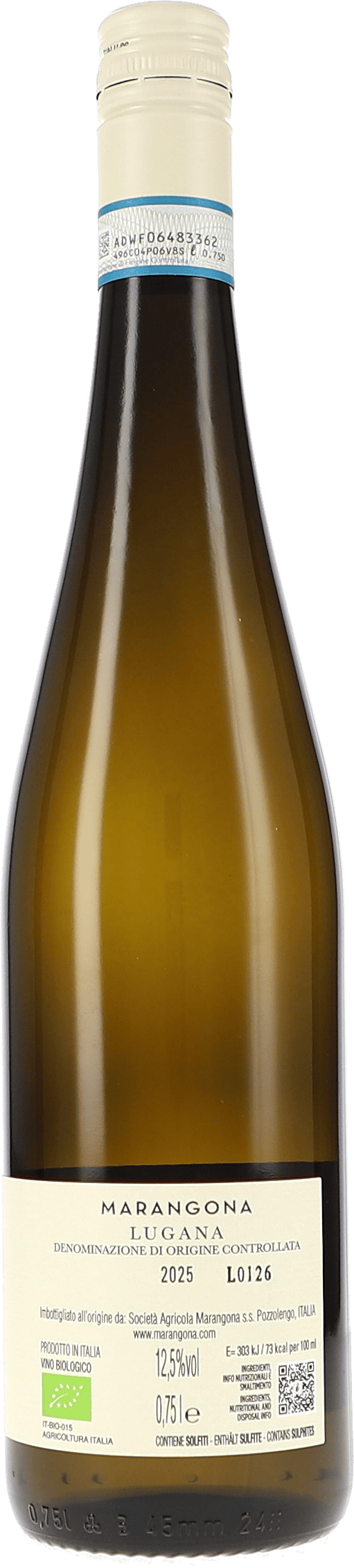 Marangona | Lombardei | Marangona Lugana DOC | 2025 | 750ml | bio – Bild 2