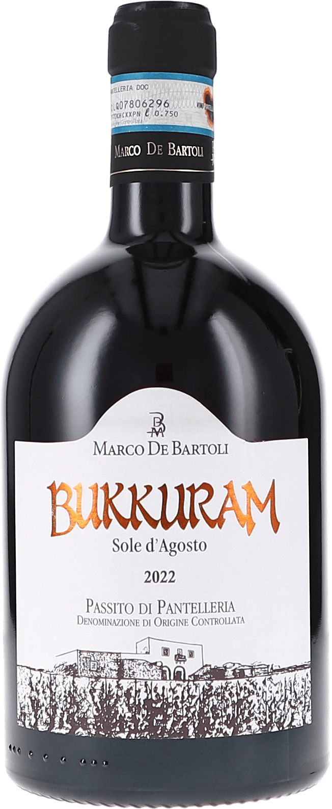 Marco de Bartoli | Sicily | Bukkuram “Sole d’Agosto” Passito di Pantelleria DOC | 2022 | 750ml