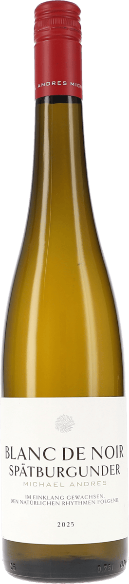 Michael Andres | Pfalz | Spätburgunder Blanc de Noir | 2025 | 750ml | bio
