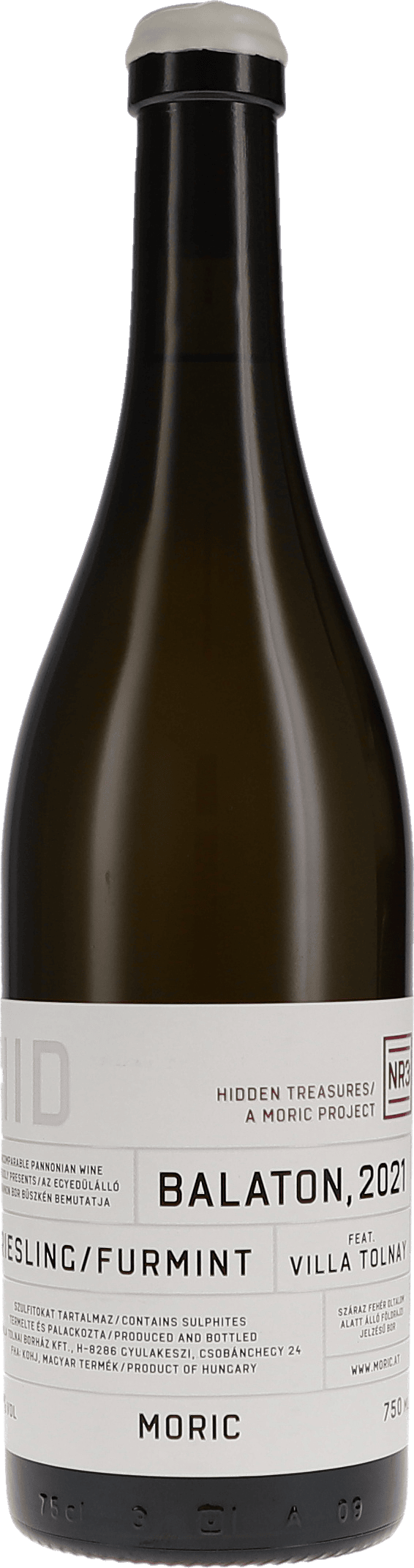 Moric | Balaton | Hidden Treasures Nr.3 Balaton, Villa Tolnay | 2022 | 750ml