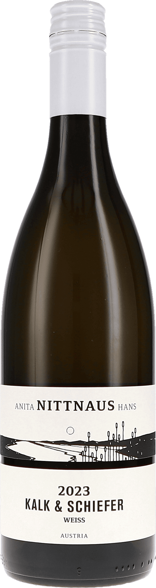 Nittnaus Anita & Hans | Burgenland | Kalk & Schiefer, Cuvée Weiss | 2023 | 750ml | bio