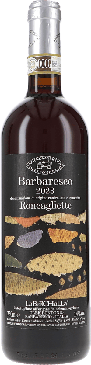 Olek Bondonio | Piemonte | Barbaresco Roncagliette DOCG | 2023 | 750ml
