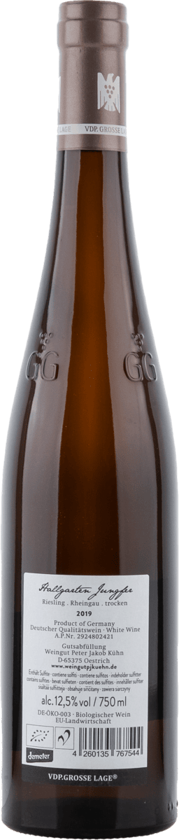 Peter Jakob Kühn Riesling Jungfer Grosses Gewächs 2019, 750ml bottle, photo 2