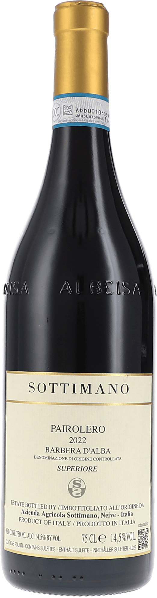 Sottimano | Piemonte | Pairolero, Barbera d’Alba DOC Superiore | 2024 | 750ml