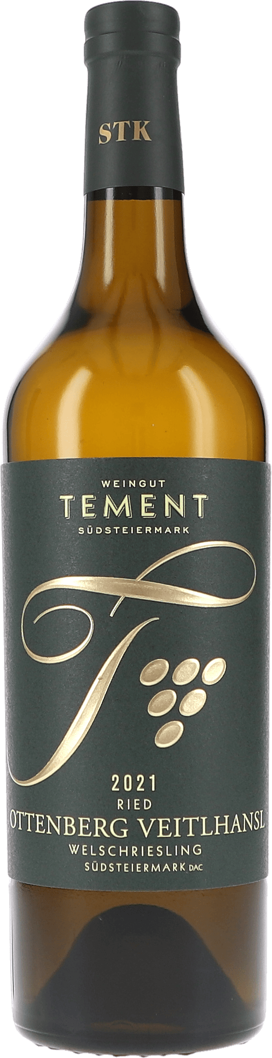 Tement | Südsteiermark | Welschriesling Ottenberg Veitlhansl, Südsteiermark DAC | 2021 | 750ml | bio