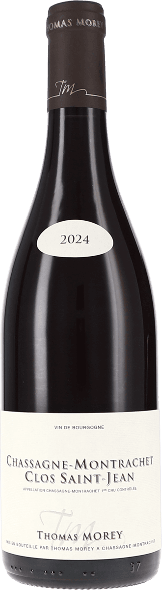 Thomas Morey | Burgundy | Chassagne-Montrachet 1er Cru rouge Clos Saint-Jean AOC | 2024 | 750ml | bio