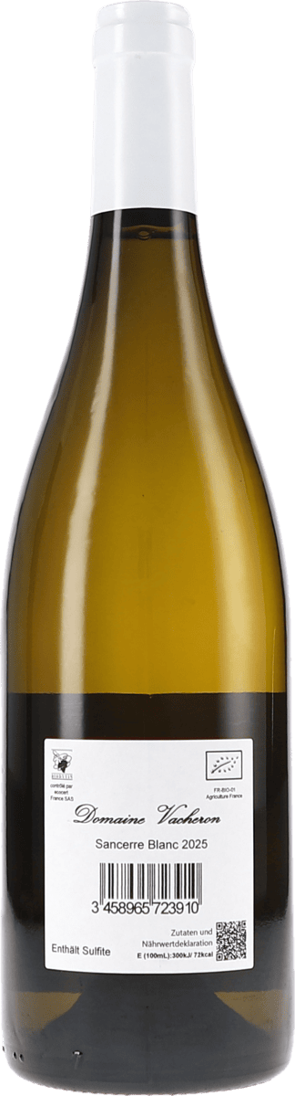Vacheron Sancerre blanc 2025, 750ml Flasche, Foto 2